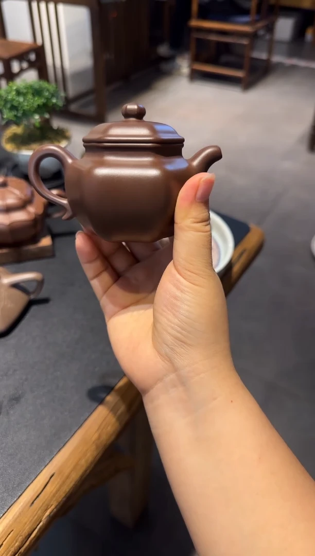 茶壶紫砂如**冰古莲子 光板