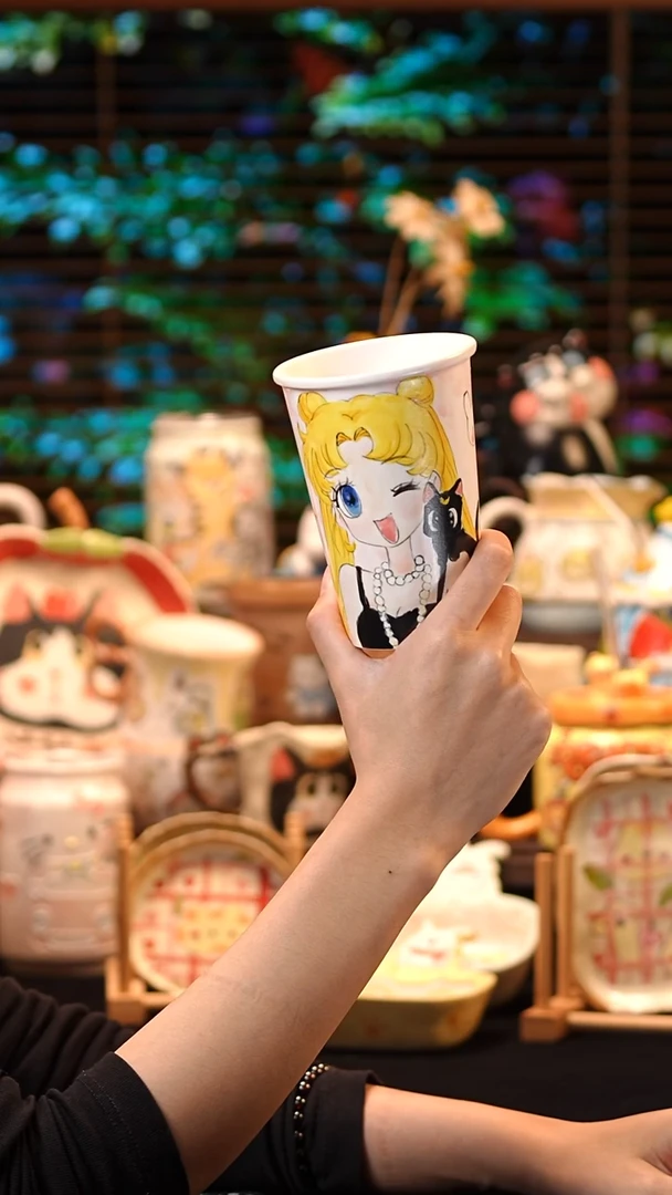 其他景德镇釉下彩手绘设计师款陶瓷