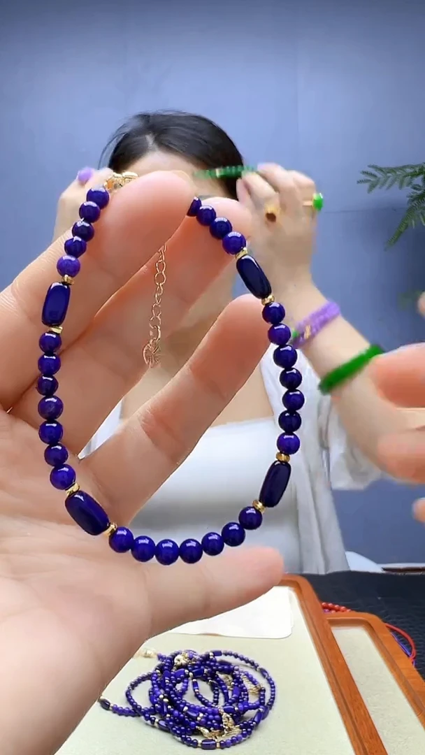 静柏甄选diy严选竹节手链