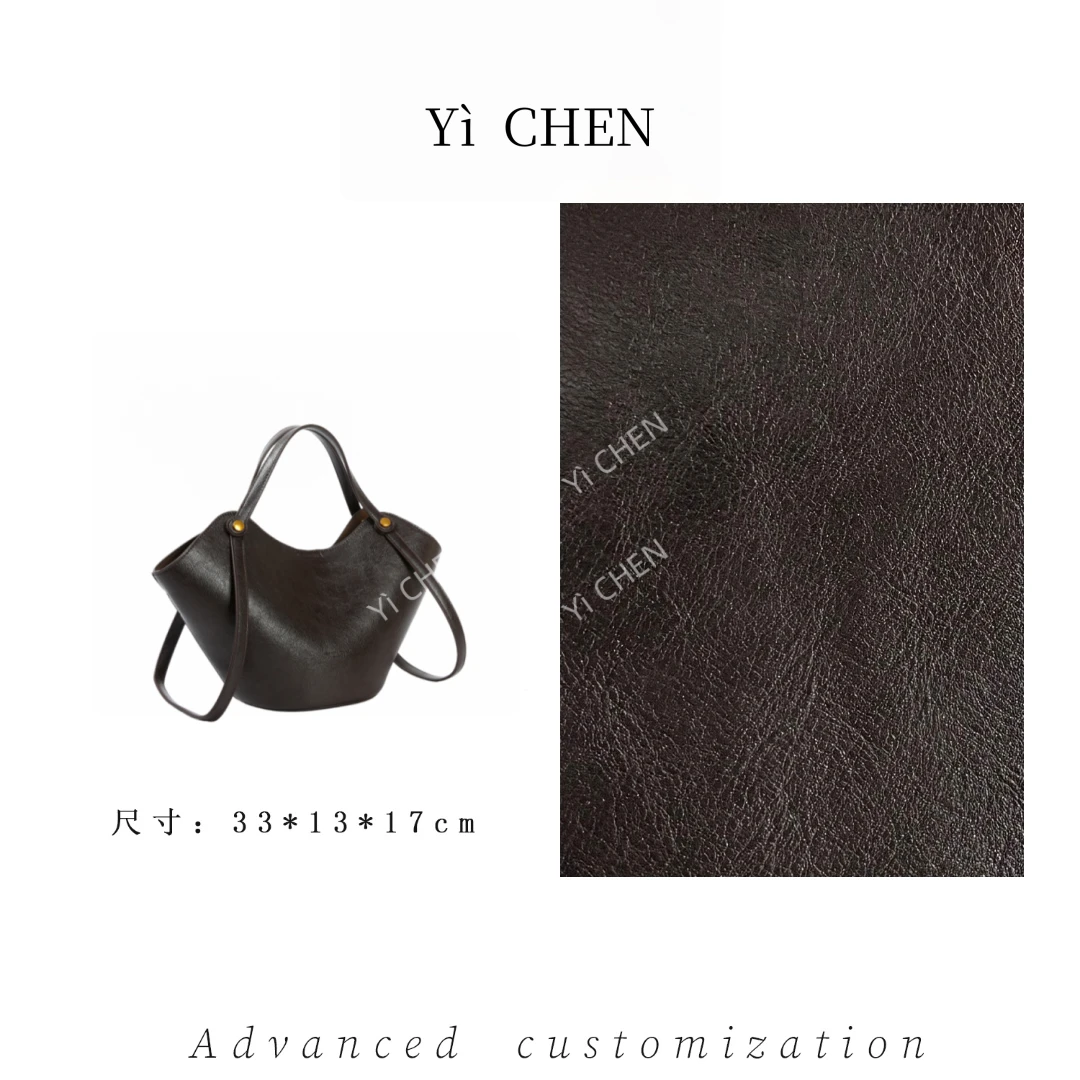 【Yì CHEN】SKL-8526-咖啡色 简约时尚女士新款轻奢单肩斜跨包