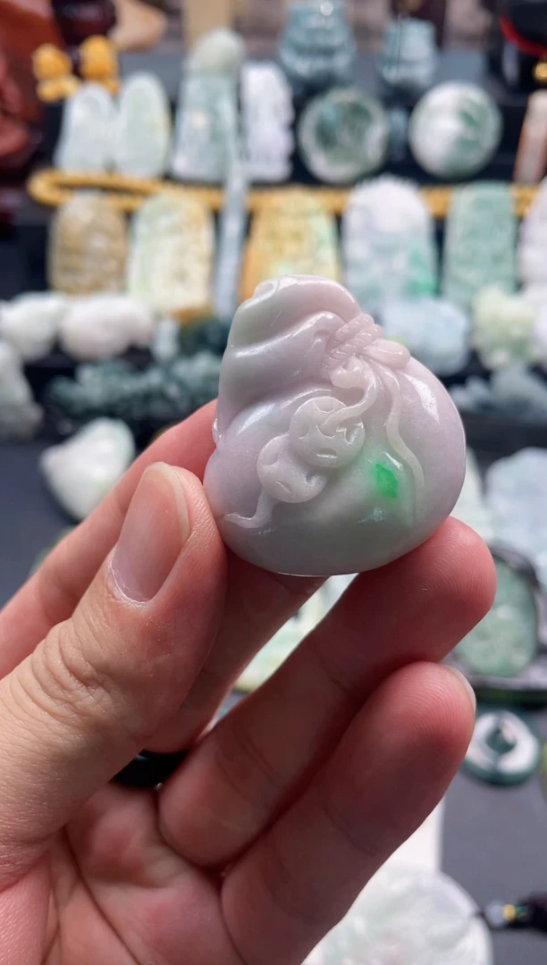 颈饰未镶嵌翡翠天然翡翠a货