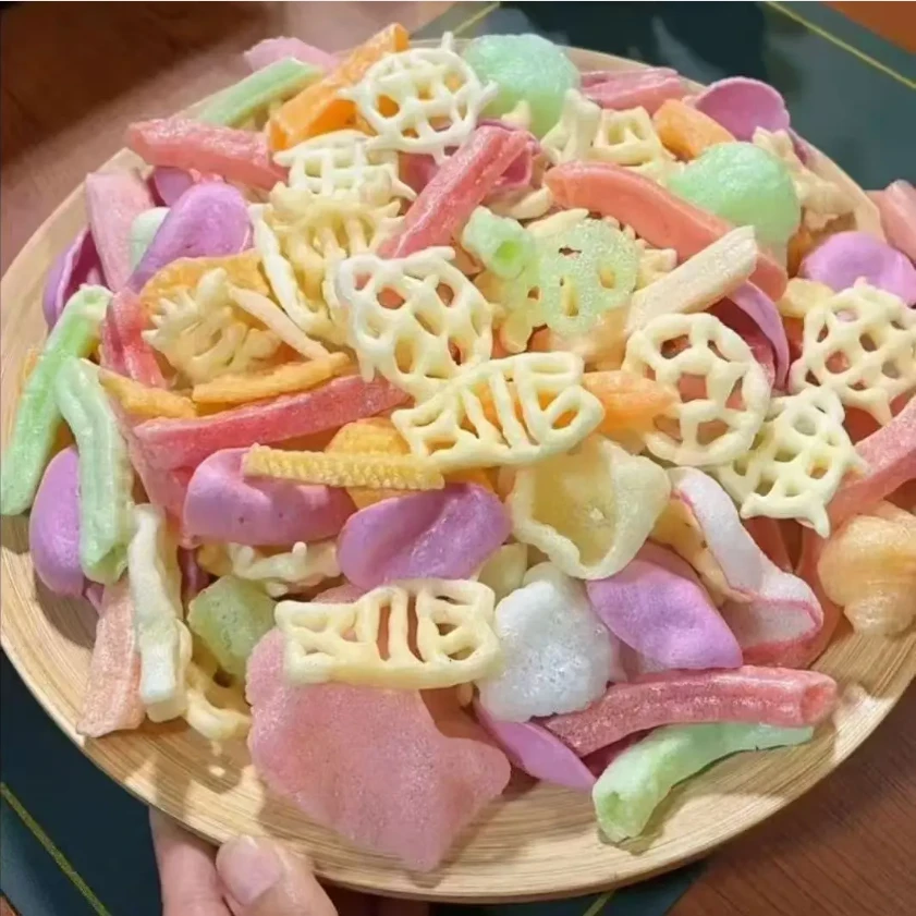 【多彩果蔬虾片】多彩果蔬自炸虾片