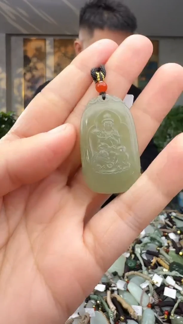 未镶嵌和田玉挂件拍一发一
