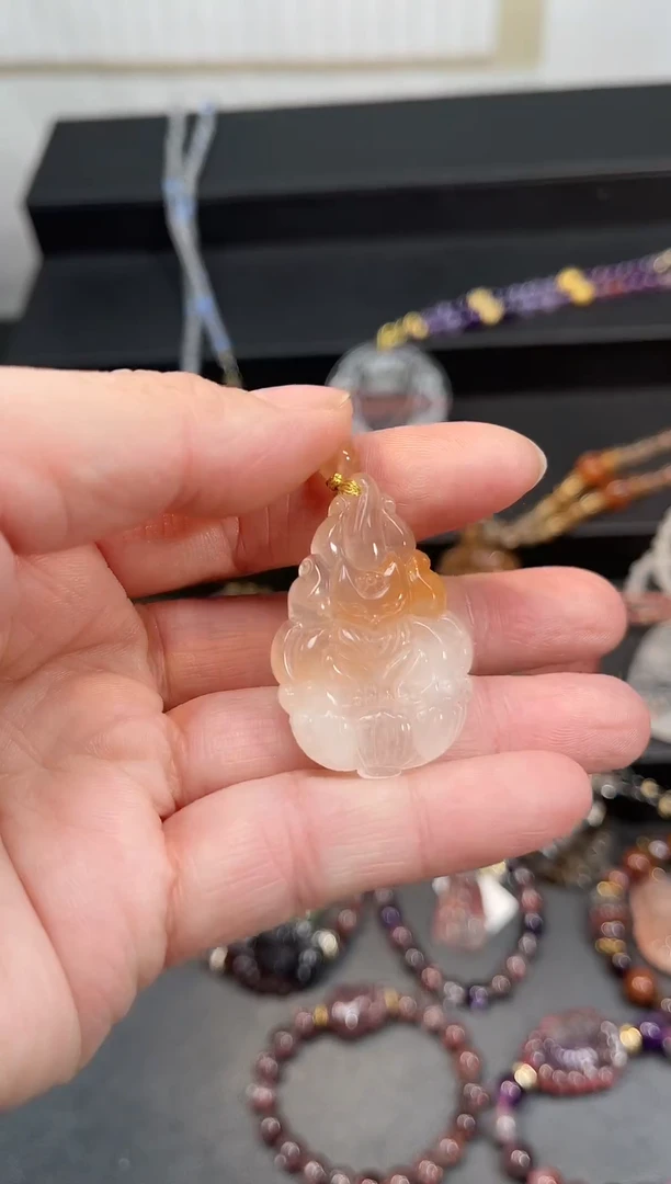 未镶嵌颈饰水晶【添禧珠宝】定制款