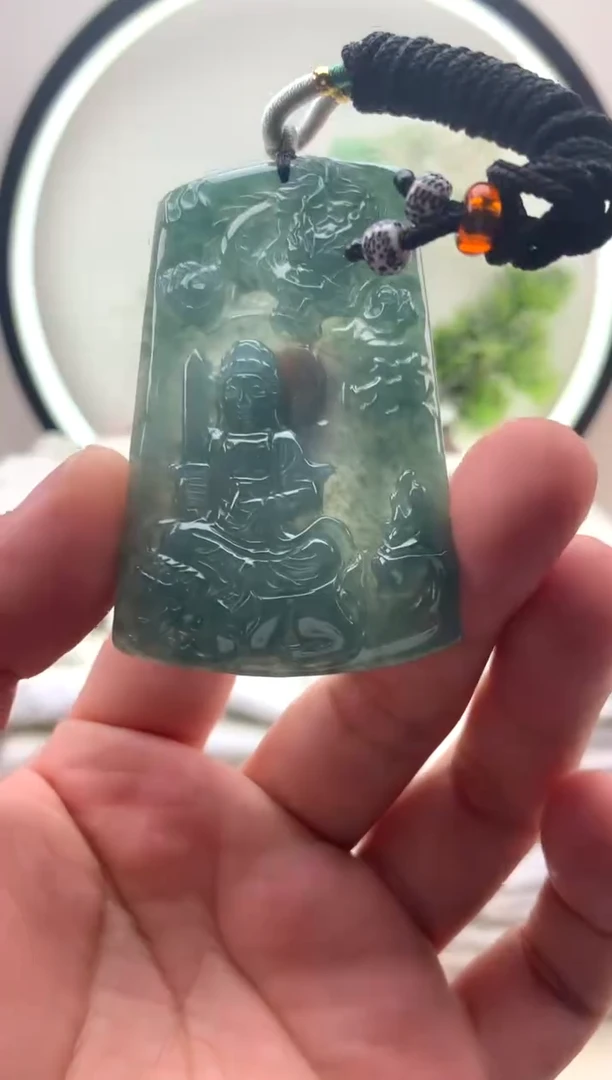 颈饰未镶嵌翡翠文殊