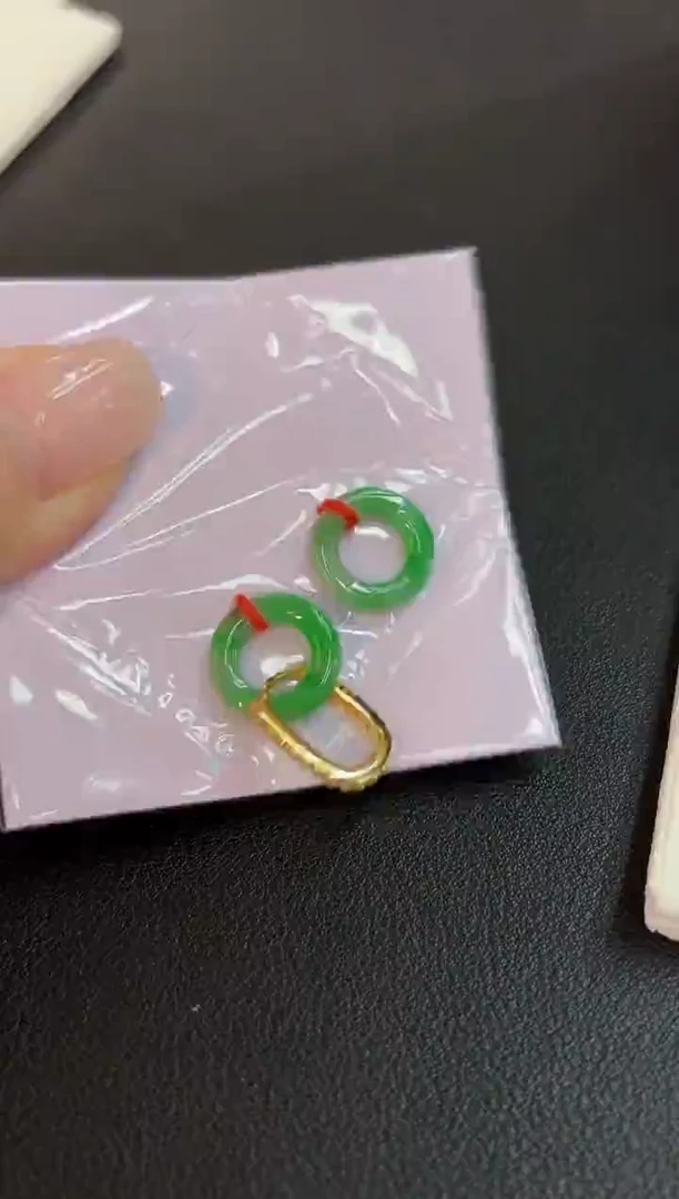 未镶嵌翡翠耳饰缅料A货/多样性发货/一件