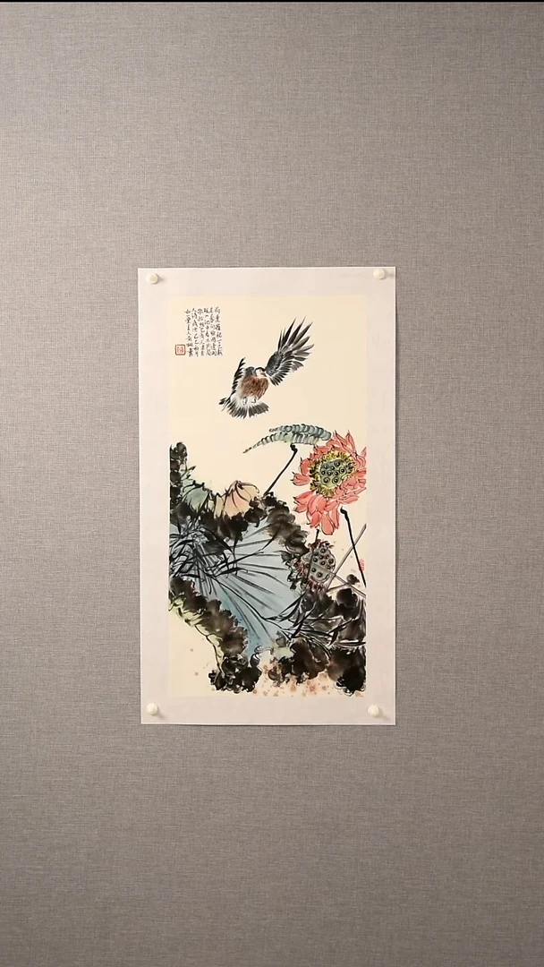 国画黄老师-花鸟-2平尺-11