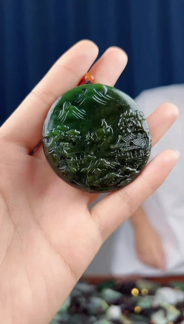 未镶嵌和田玉挂件拍一发一，多样性发货