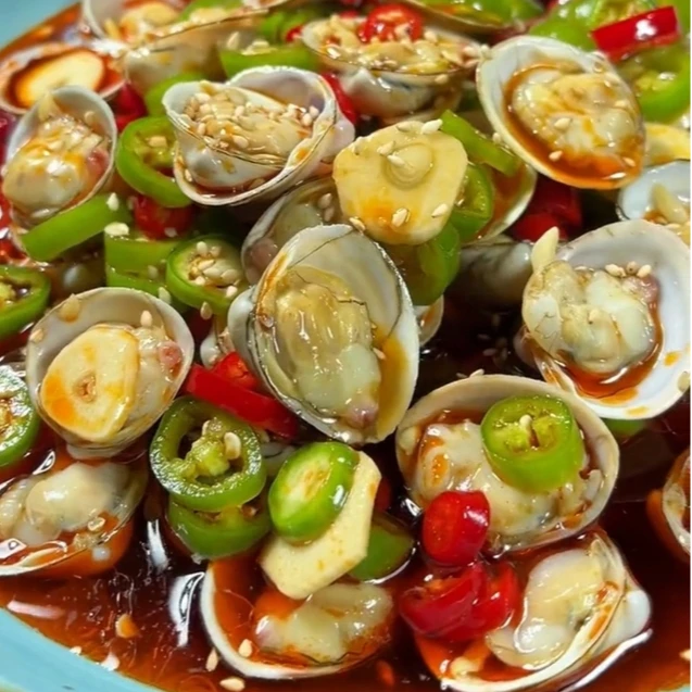 【刘军小龙虾】辣卤白蚬子