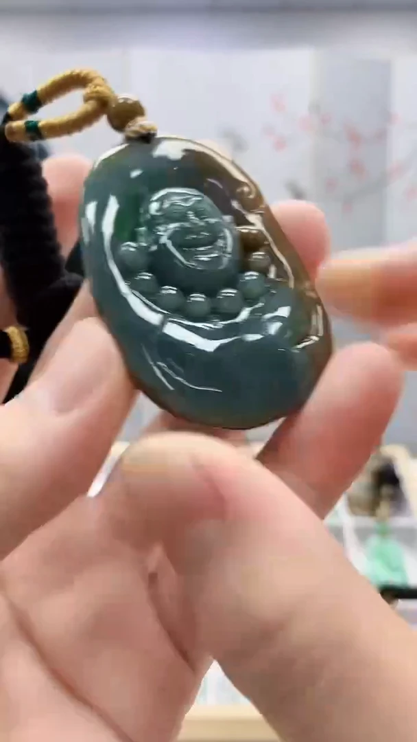 定制翡翠未镶嵌4898bb-毛货挂件18