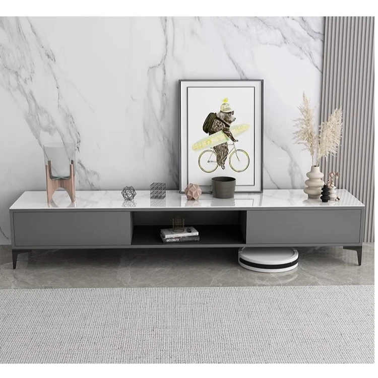 电视柜现代简约茶几组合轻奢客厅新款地柜小户型卧室简易电视机柜