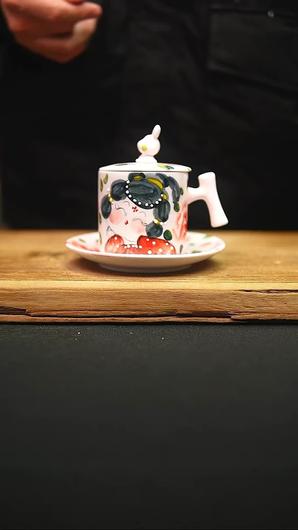 @@陶园瓷舍@@纯手工手绘@高温釉下彩