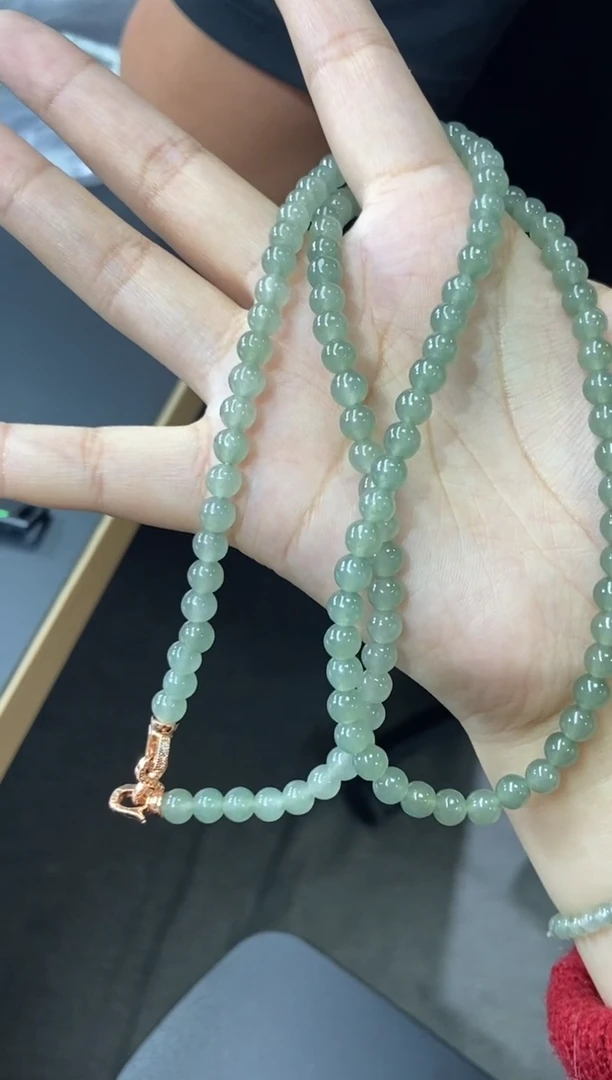 颈饰未镶嵌翡翠天然翡翠A货71多样性发一