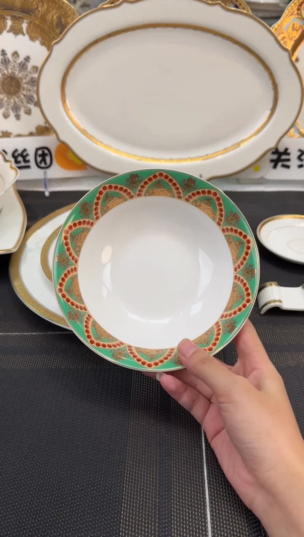 瓷片6英寸水果碗 福利款 6个