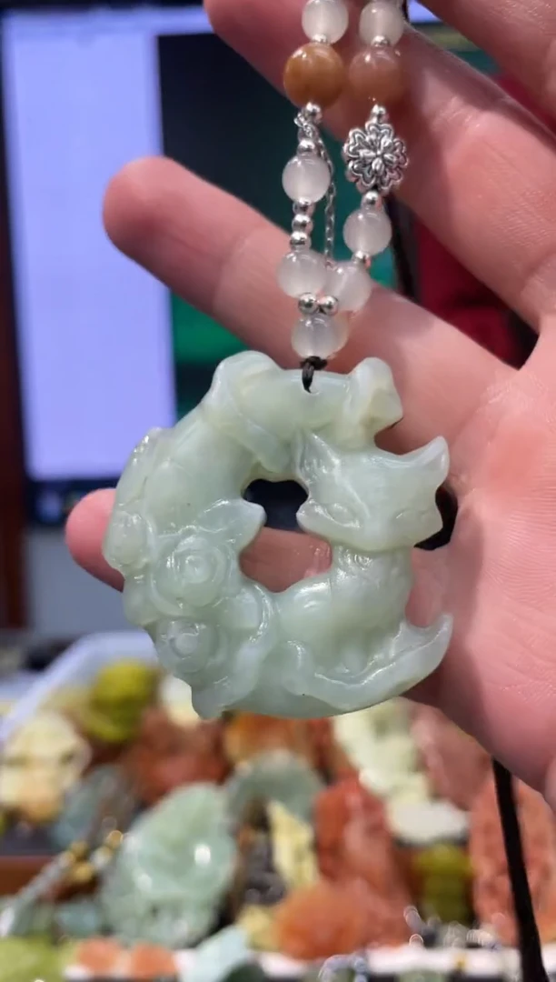 【闪购商品】岫玉吊坠未镶嵌·