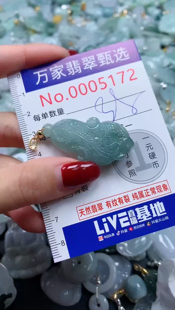 颈饰未镶嵌翡翠5172