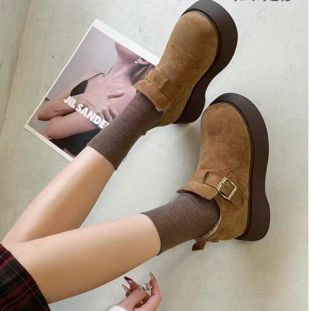 时尚百搭保暖勃肯鞋6682