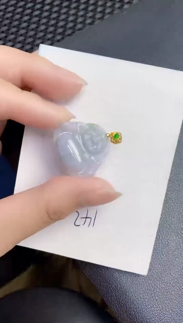 翡翠未镶嵌颈饰000000000