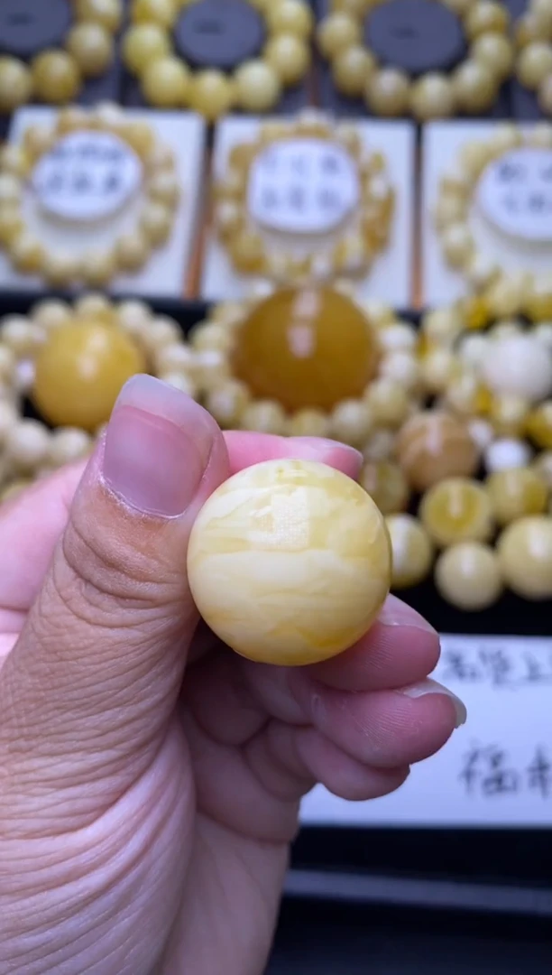 裸石琥珀未镶嵌大小姐珠宝严选121 23.1