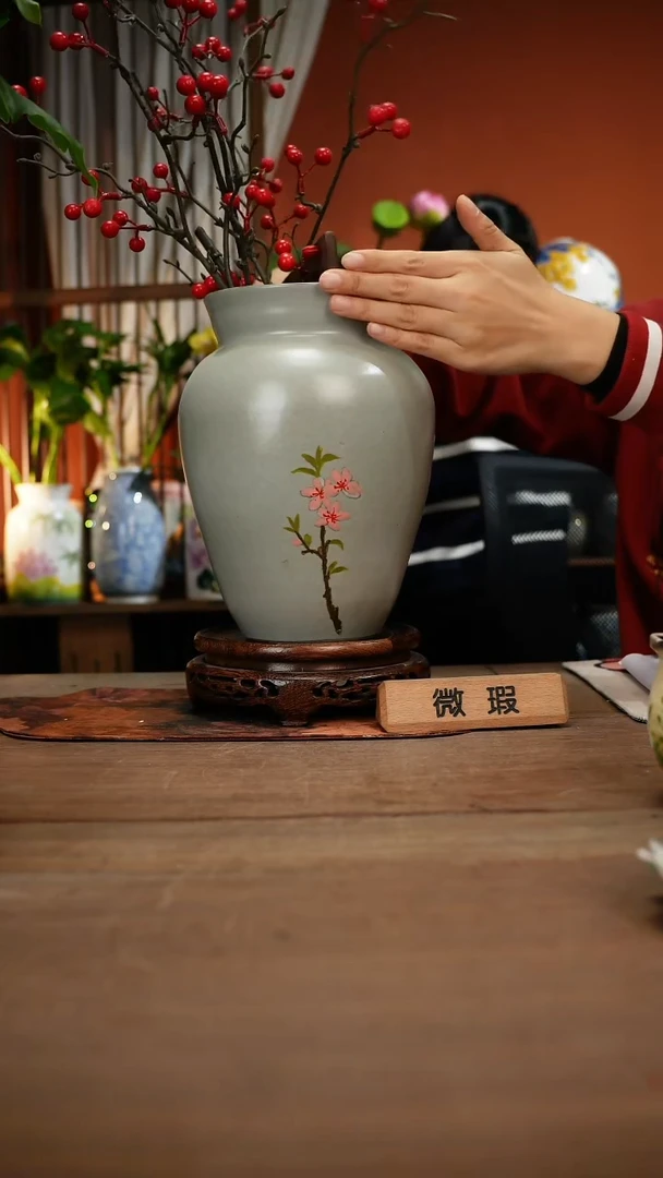 当代高温釉下彩手绘陶瓷餐具