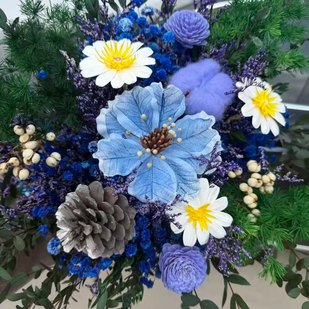 【清野蓝调】永生花束正品高级感小众高级适合家居装饰摆放不凋谢