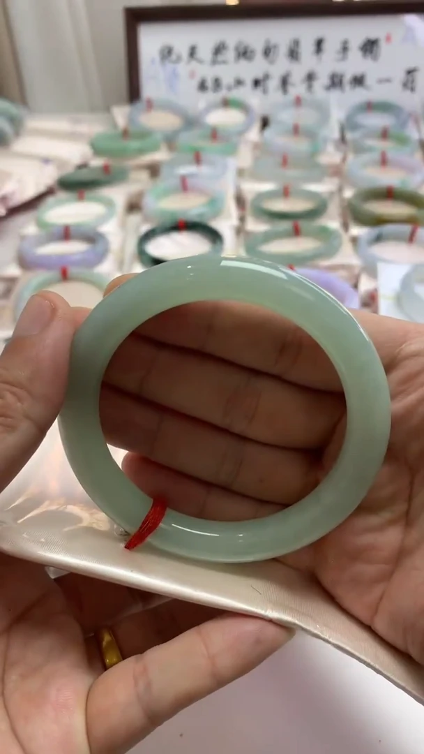 未镶嵌手镯翡翠冰晴葡萄肉59圆