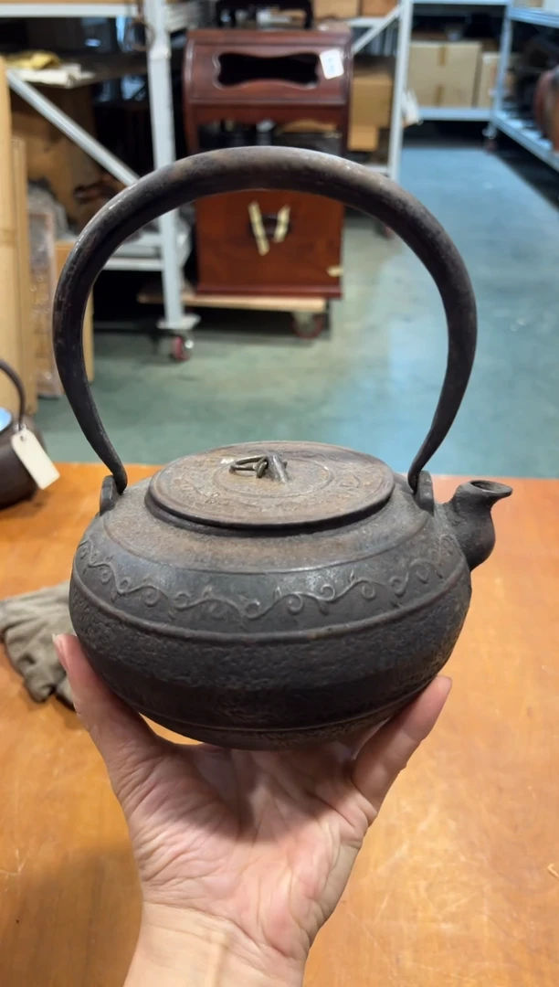 铁A4933铁壶中古周边/锈