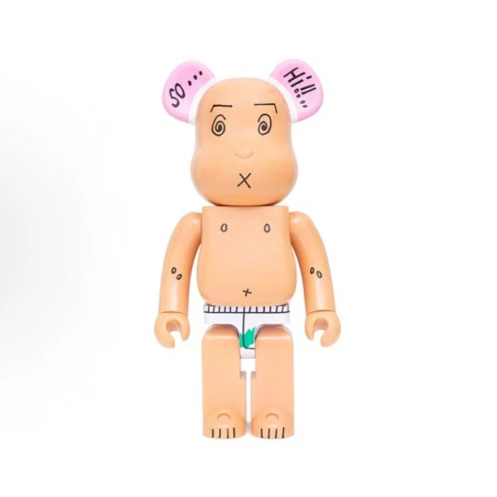 bearbrick积木熊 鼻涕虫 1000% 双盒