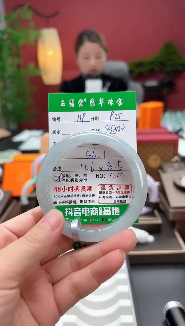 未镶嵌手镯翡翠翡翠119