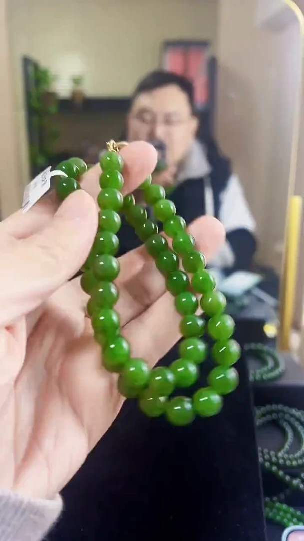 项链未镶嵌和田玉（碧玉）10