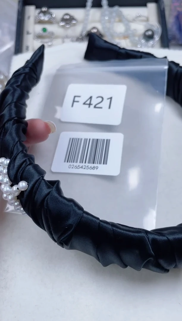 未镶嵌发箍淡水珍珠F421