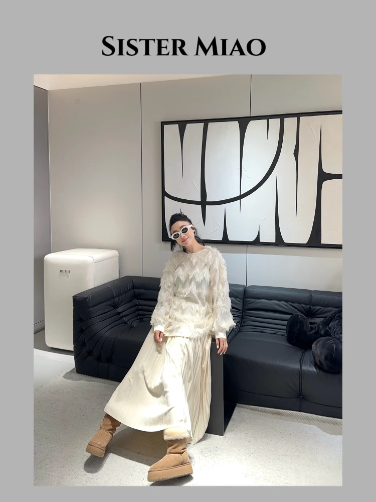 SISTER MIAO •流苏长袖3925