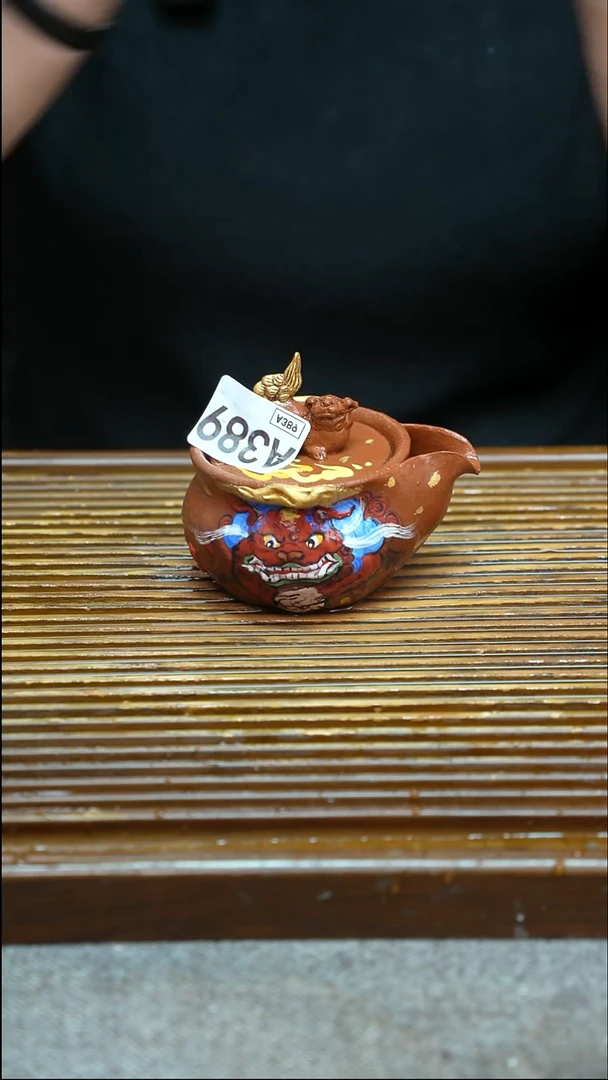 万古烧粗陶手工茶具