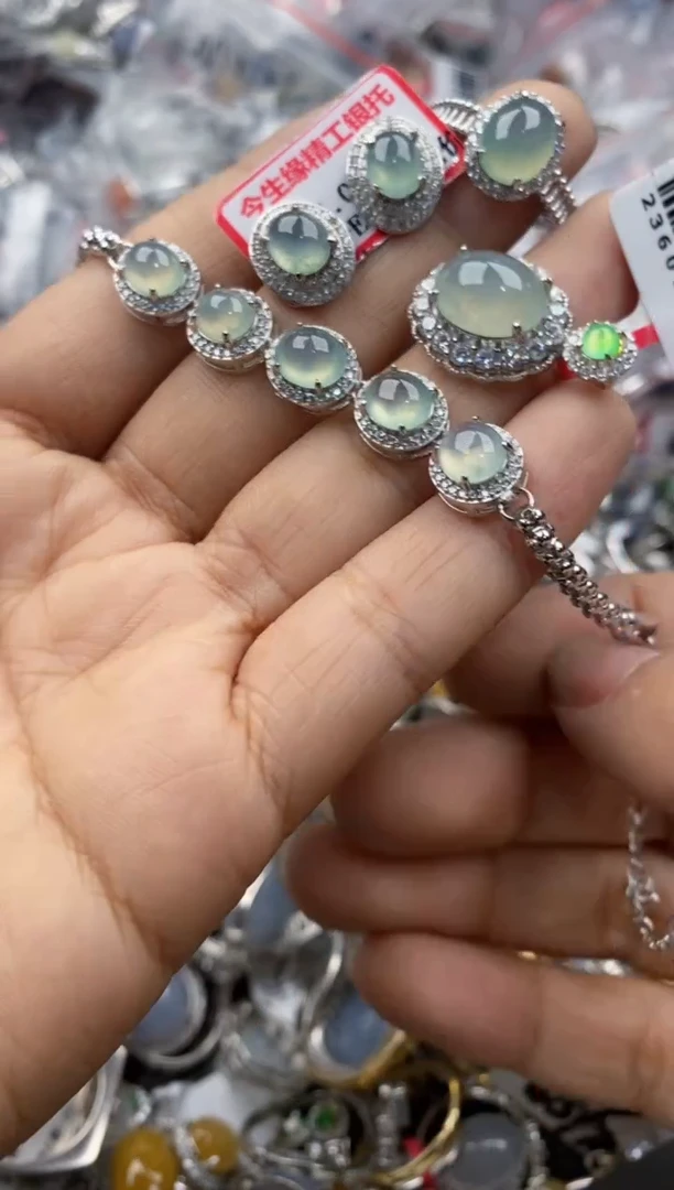 未镶嵌戒指翡翠8888----4