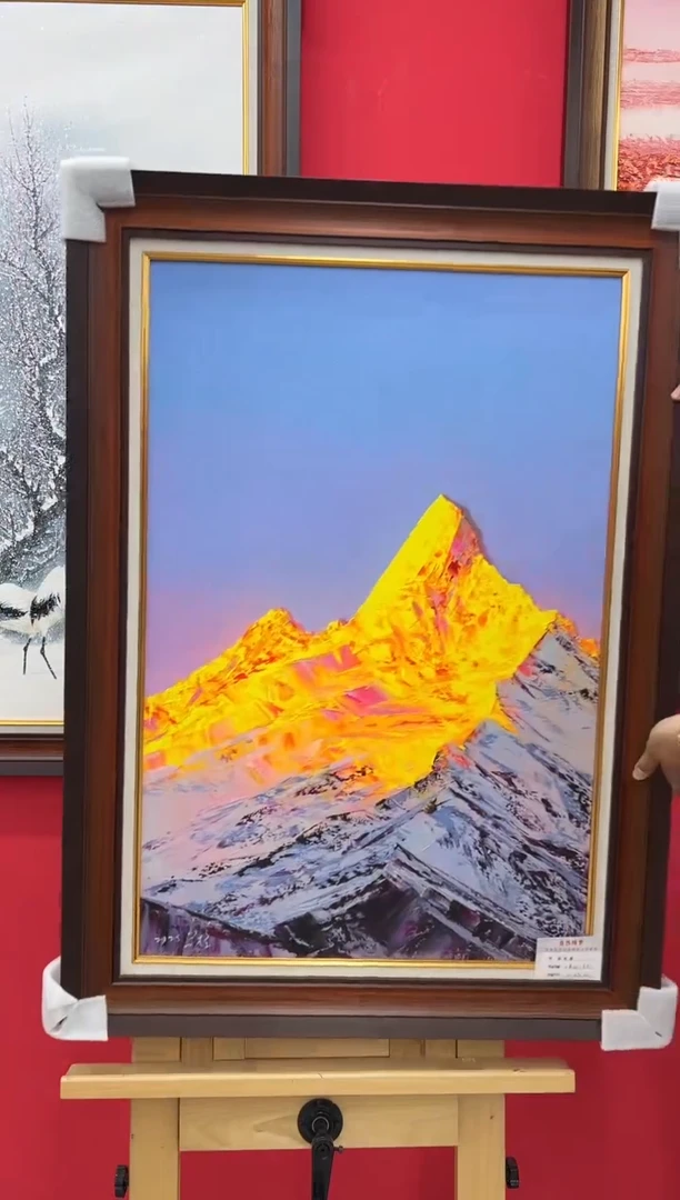 油画梁静-60*90cm-油画作品