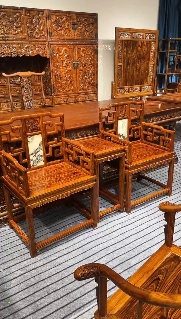 花梨木类花梨木太师椅改价链接