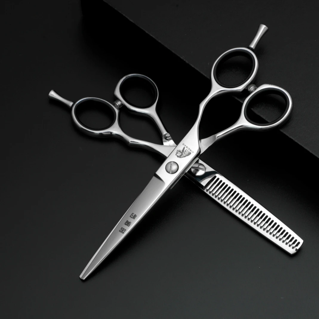 正品金骑豹理发专业美发剪刀理发专用专业牙剪家用发型师