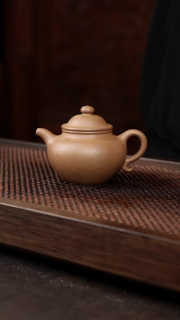 茶壶紫砂芝麻绿莲子
