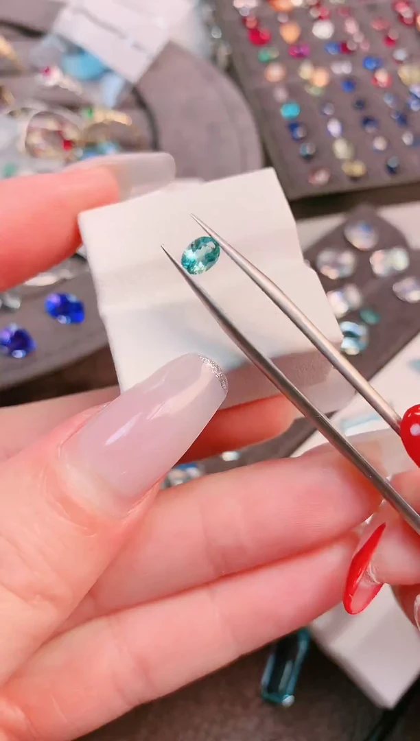 未镶嵌磷灰石裸石天然0.48ct