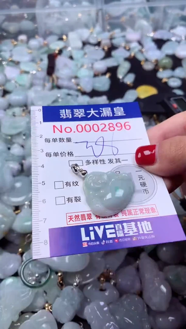 颈饰未镶嵌翡翠2896
