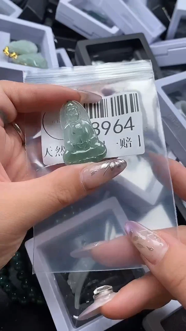 吊坠(不含链)未镶嵌翡翠8964