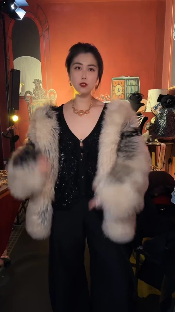 合金无合金无孤品不折腾系列橘色项链耳针套装