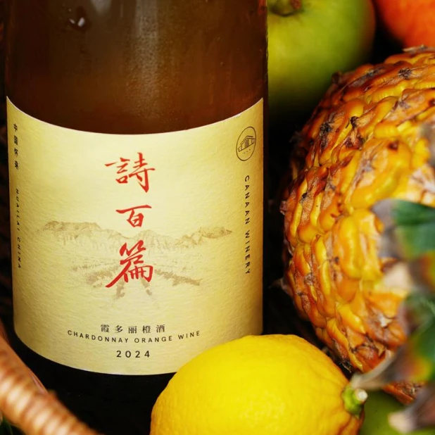 诗百篇 霞多丽橙酒2024