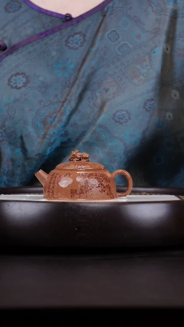 茶壶紫砂悦茗壶紫砂壶               49（老段）