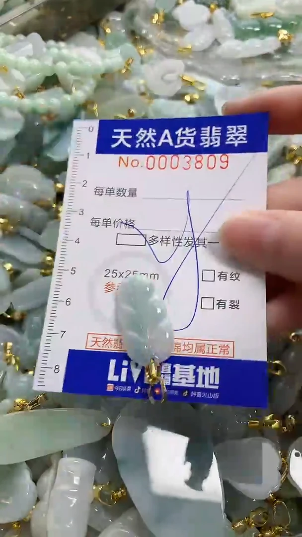 颈饰未镶嵌翡翠天然A货翡翠