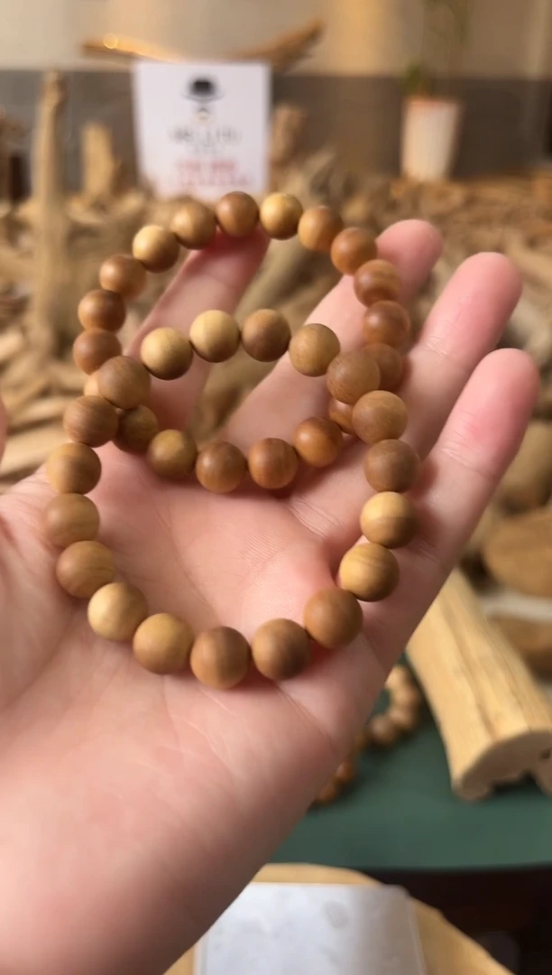 檀香木手串/手链正区老山檀1.0横纹单圈多样性发一 92