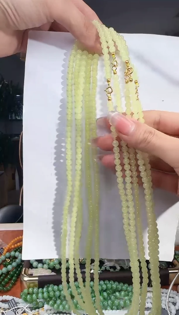 颈饰未镶嵌和田玉多样性发拍一发一
