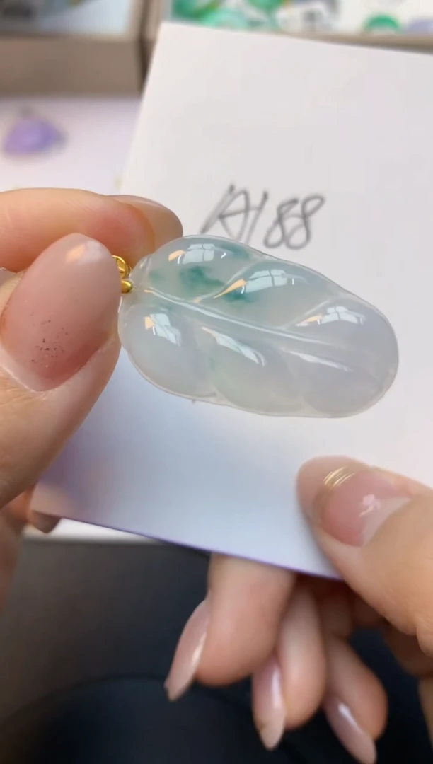 颈饰未镶嵌翡翠天然A货缅甸翡翠百元以上9元证书费自理