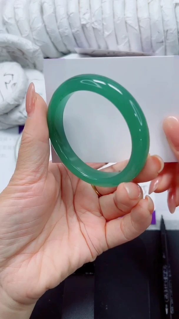 未镶嵌手镯石英质玉265-54