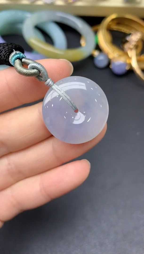 颈饰未镶嵌翡翠297-雪姐翡翠天天见